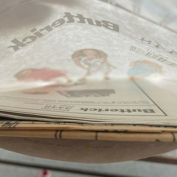 Butterick 3448 Fast & Easy Pattern 6 8 10 Peplum Top Straight Skirt Uncut FF NEW - Picture 4 of 4